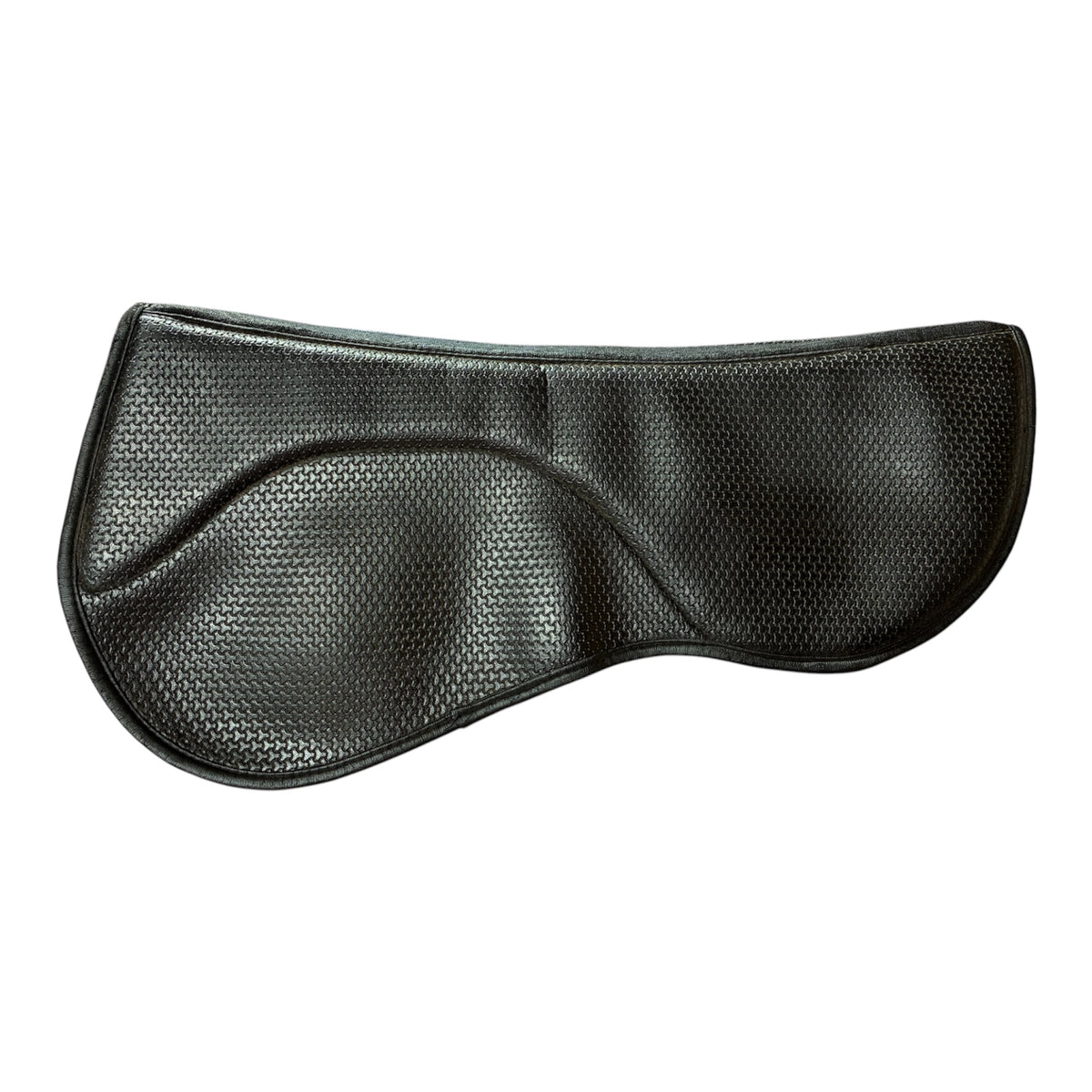 Quality Black Moulded Saddle Half Pad