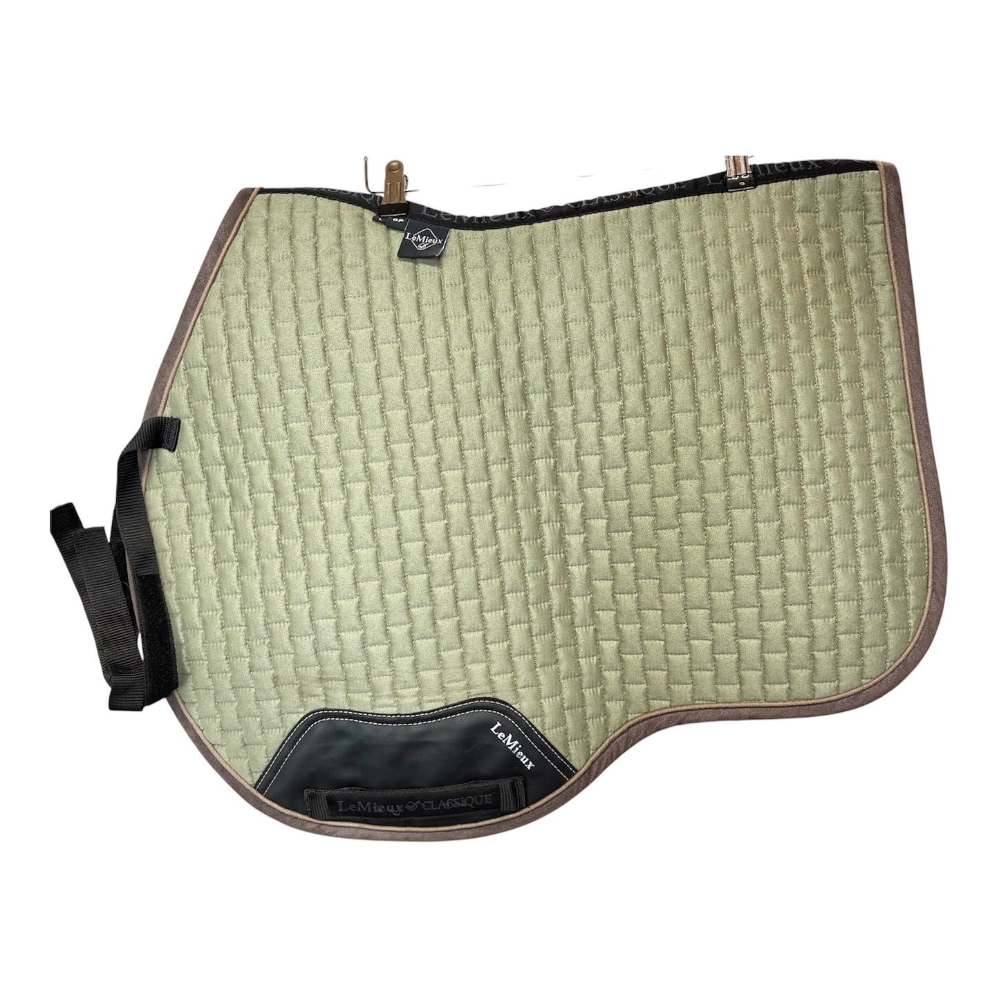 Lemieux fern GP suede saddle pad large