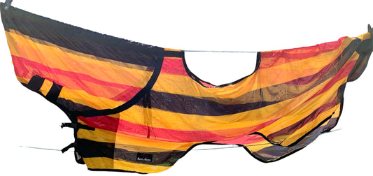 Unworn Newmarket style ride on fly mesh exercise rug large/full size