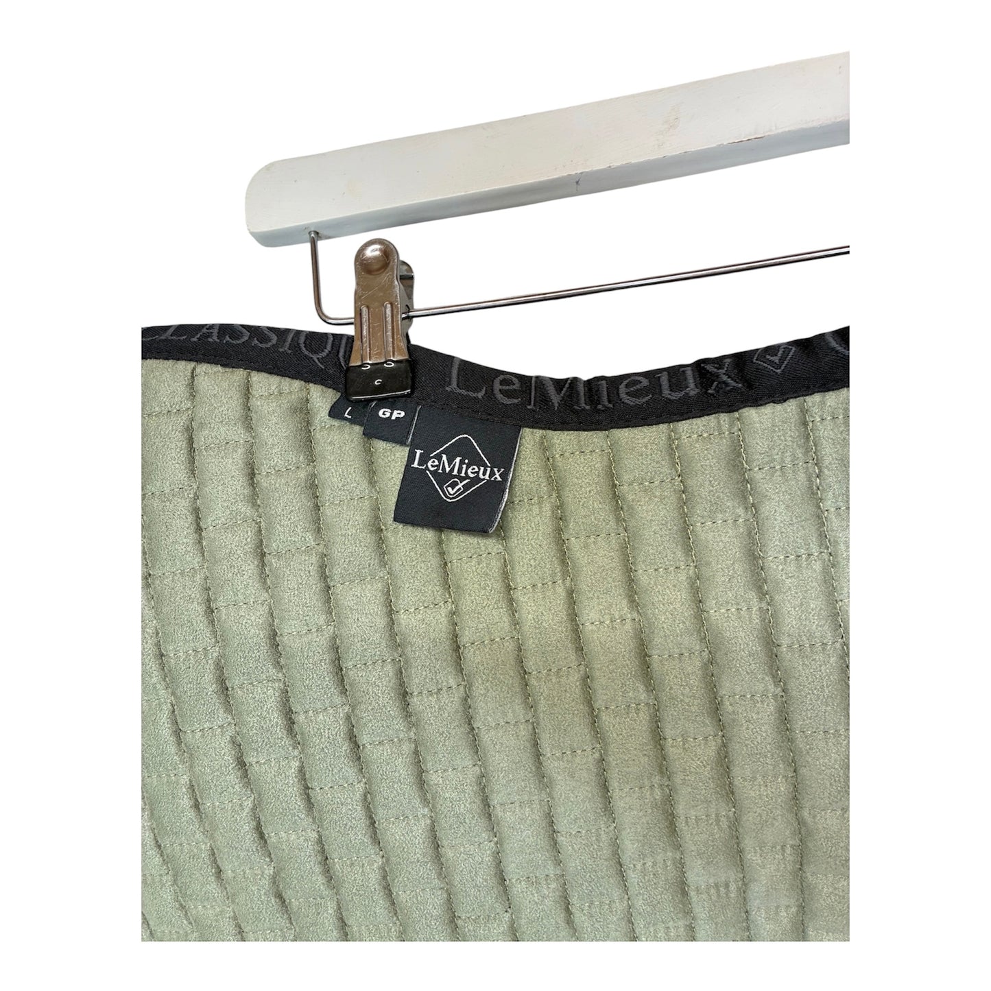 Lemieux fern GP suede saddle pad large