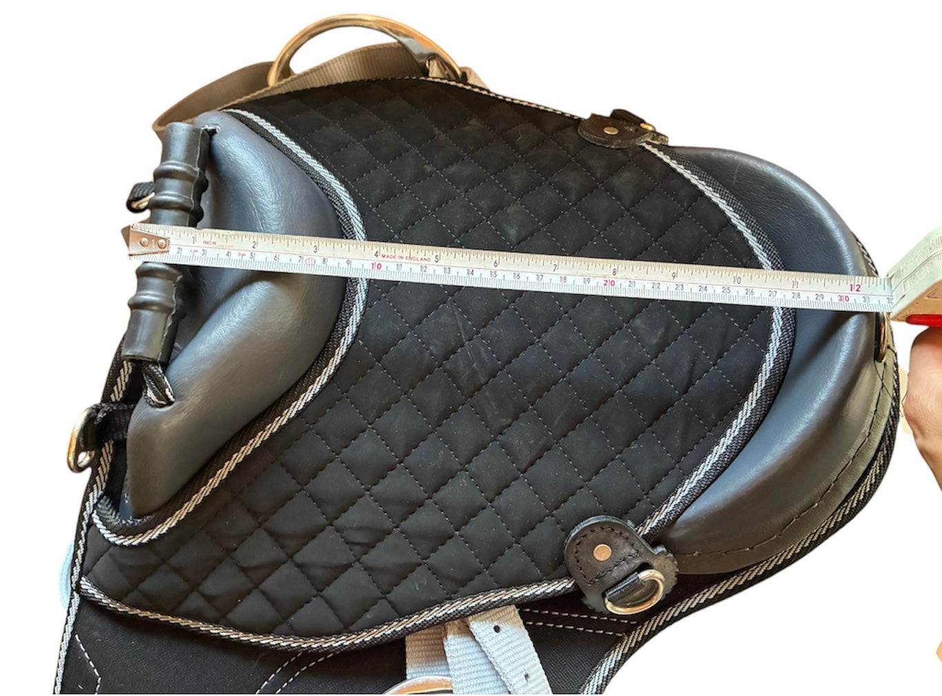New with tag Waldhausen Kids Riding Pad/cub saddle - Black