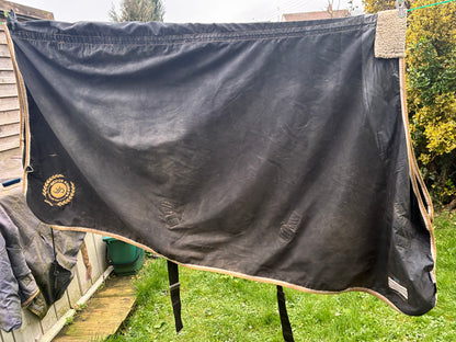 7’0” premier equine stratus stable sheet black