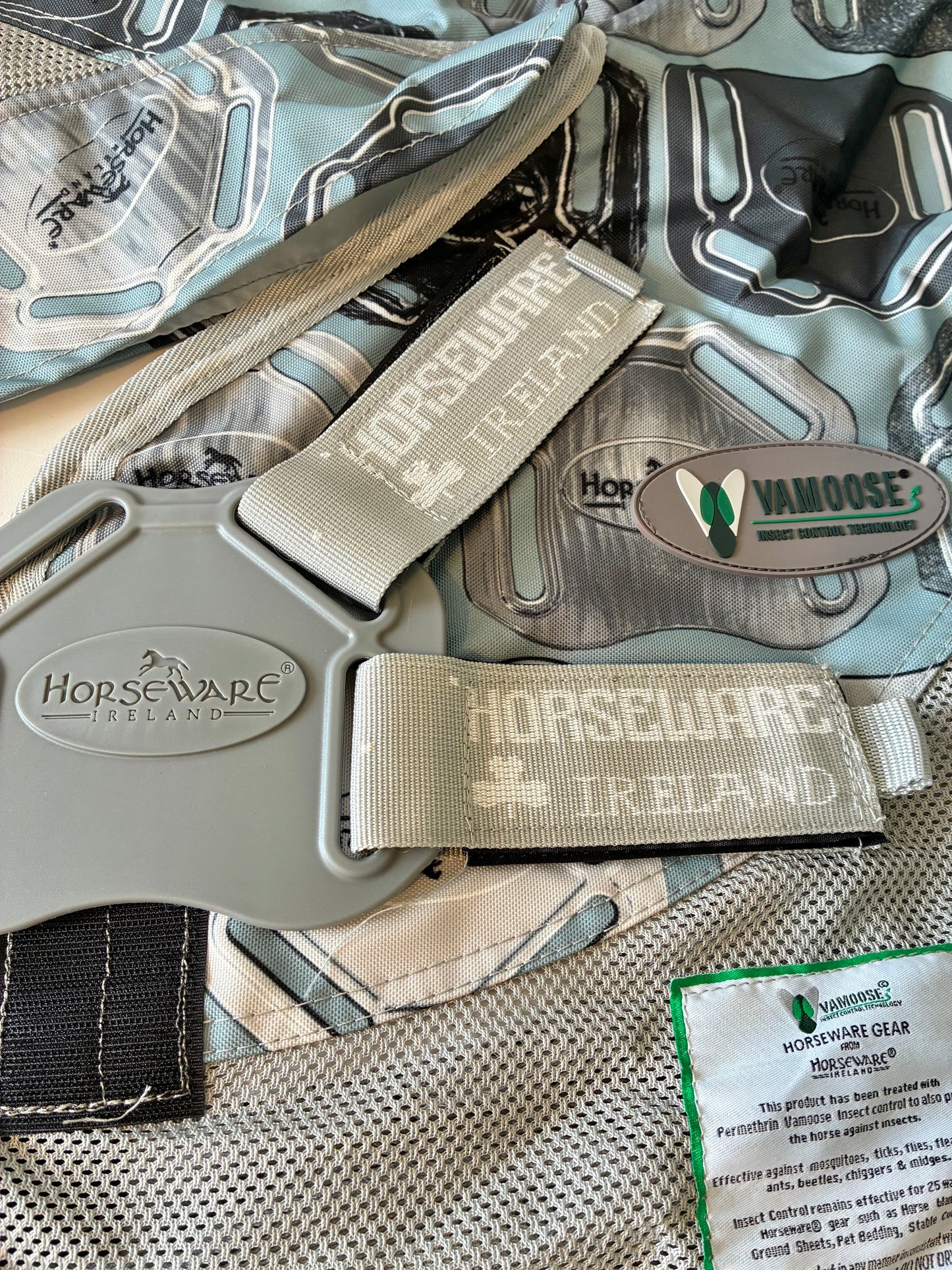 New! Mini/foal/shetland 2’6” (30”)
Horseware Amigo Three In One Vamoose Fly/turnoutRug - Disc Closure - Navy/Silver
