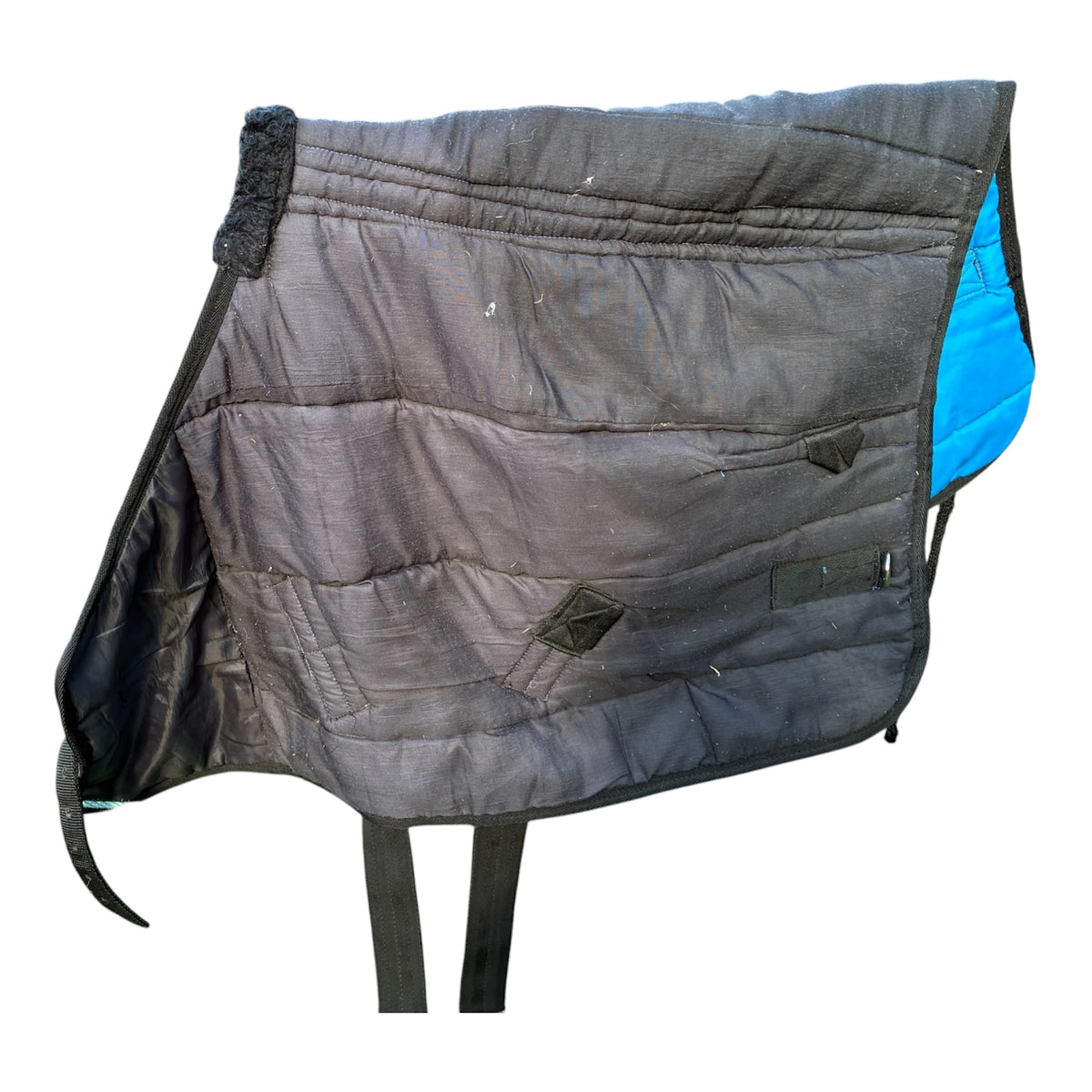 🐴 Mediumweight Stable Rug – 3’0”  💙 Bright Blue with Black Trim