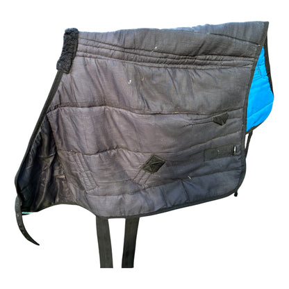 🐴 Mediumweight Stable Rug – 3’0”  💙 Bright Blue with Black Trim