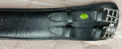 Rhinegold 24” black leather girth