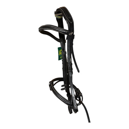 New with tag
USG black full size athena anatomical leather bridle