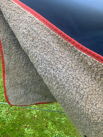 Horseware 4’6/cob size thick Sherpa fleece lined waterproof exercise rug