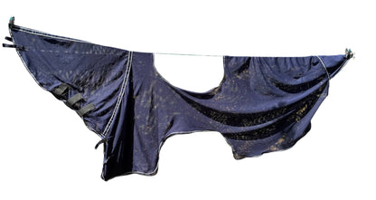 Navy mesh Busse  ride on fly rug 155cm (5’0”)