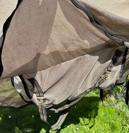 6’6 kadence combo mesh fly rug with belly protection