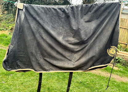 7’0” premier equine stratus stable sheet black