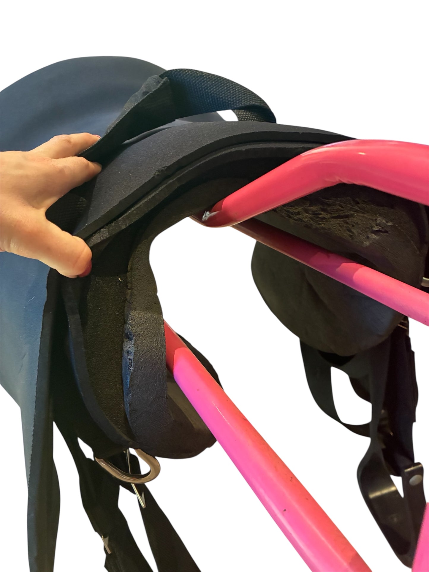 Cashel original soft ride bareback saddle pad size medium with stirrups