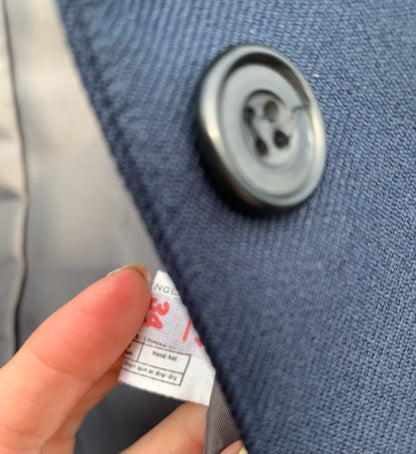 Mears navy show jacket with velvet collar size 34
