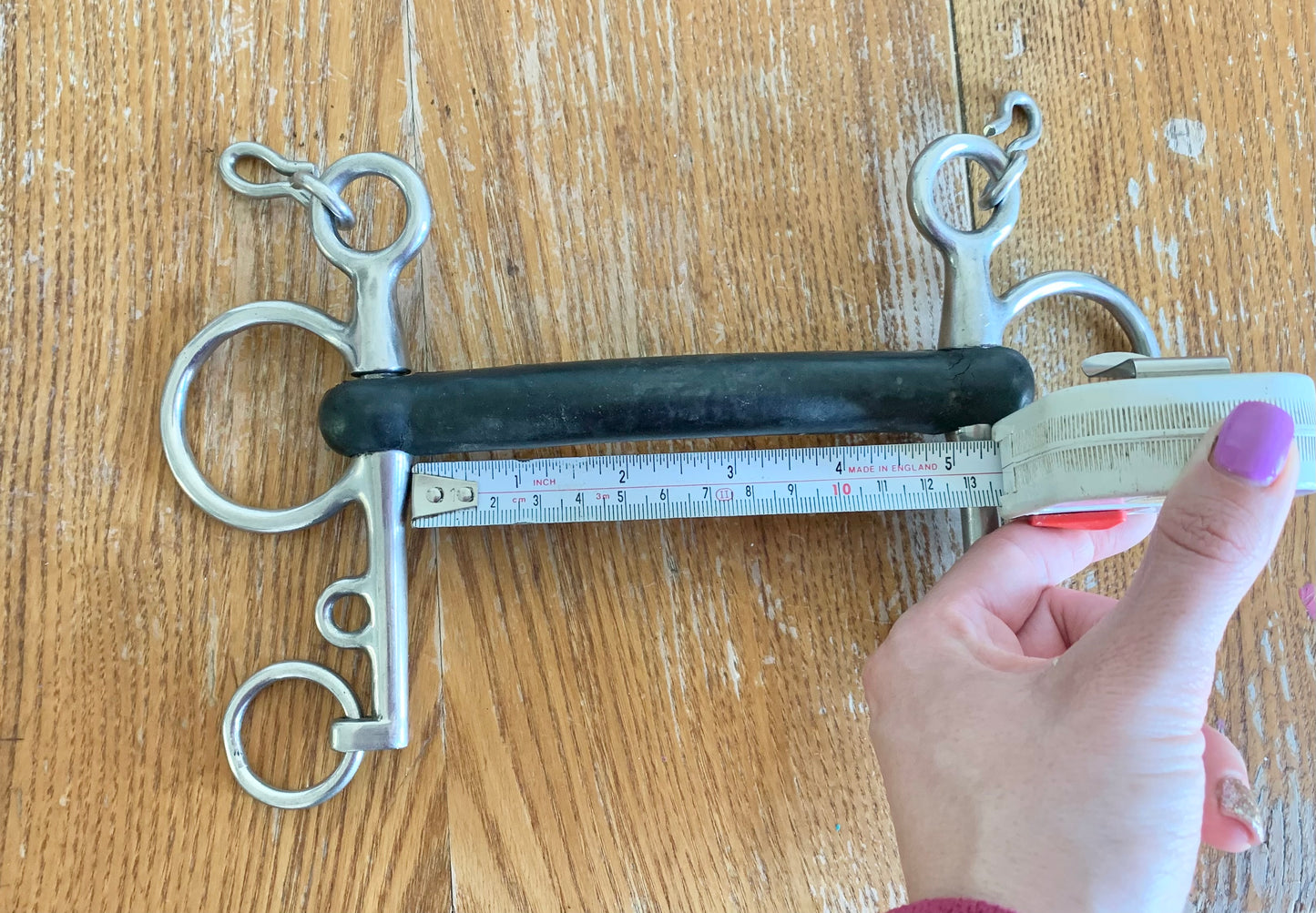 5” rubber Pelham