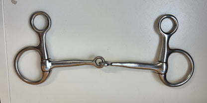 6” hanging cheek/Baucher snaffle