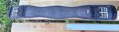 Thorowgood shaped dressage girth 28” -  black