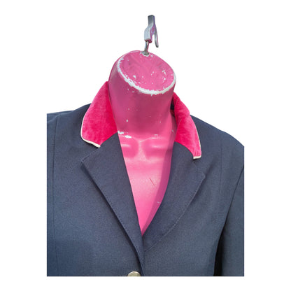 Mears navy and pink show jacket size 34