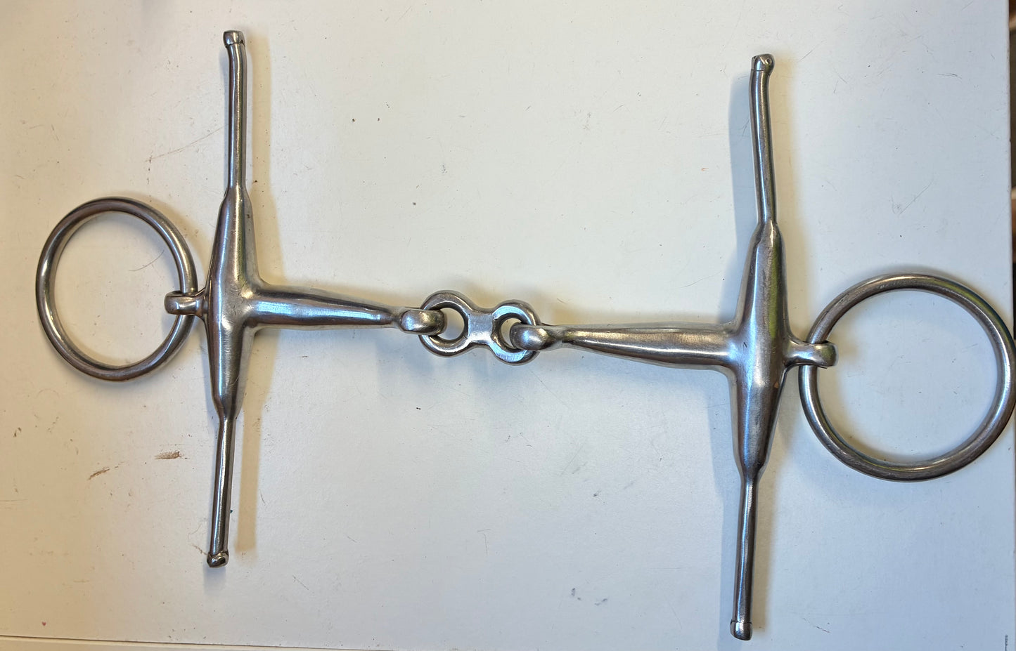 6" full cheek french link snaffle bit