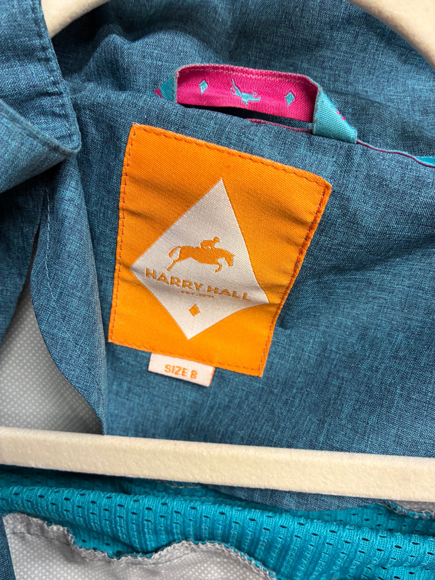 Harry hall waterproof jacket size 8
