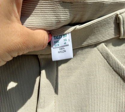 New with tag men’s Tally Ho Clinton jodhpurs size 32L/48 beige
