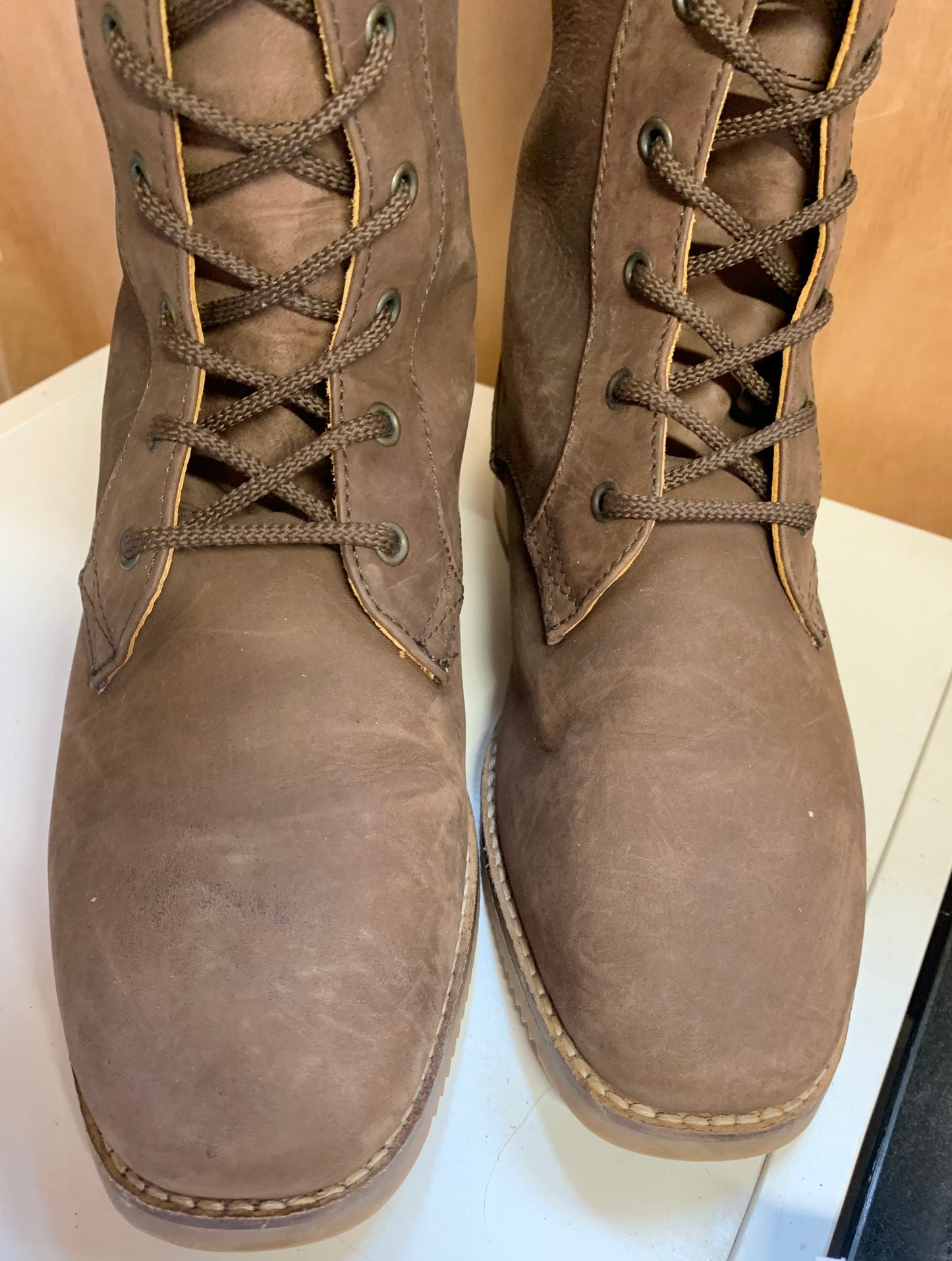 Dublin brown nubuck Westport lace up.Boots size 4 (37)
