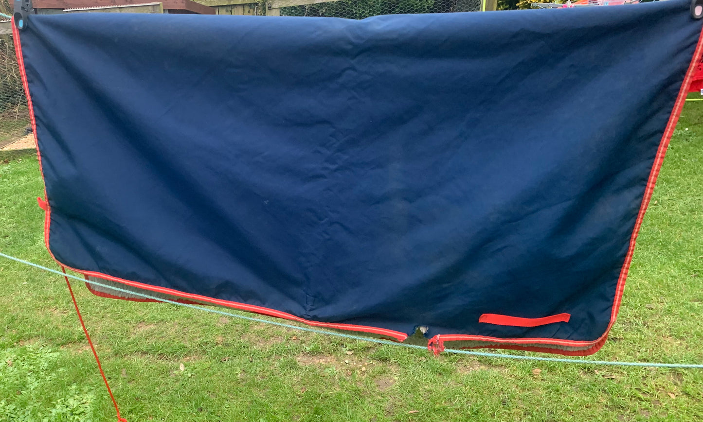 Horseware 4’6/cob size thick Sherpa fleece lined waterproof exercise rug