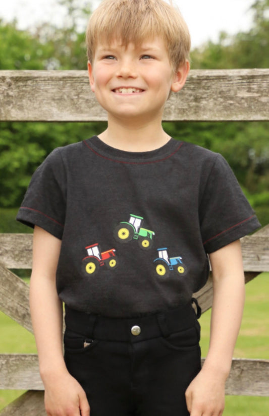 NEW little knight tractor t-shirt age 7-8 years