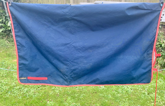 Horseware 4’6/cob size thick Sherpa fleece lined waterproof exercise rug