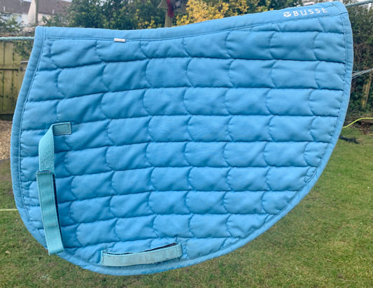 busse jump saddle pad sky blue full size