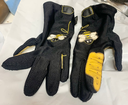 Busy bee stretchy children’s gloves