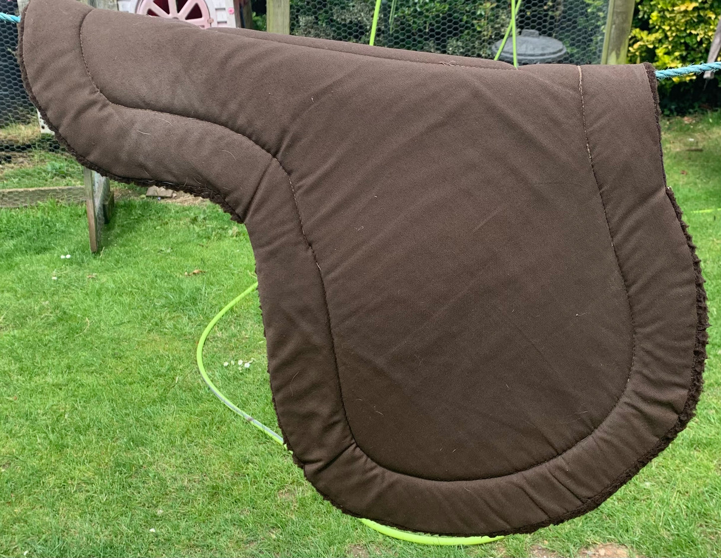 Nytack brown approx large pony padded numnah