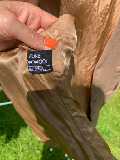 Size 42 beige wool Waistcoat