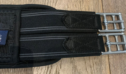 36” black shires memory foam girth Elasticated both ends