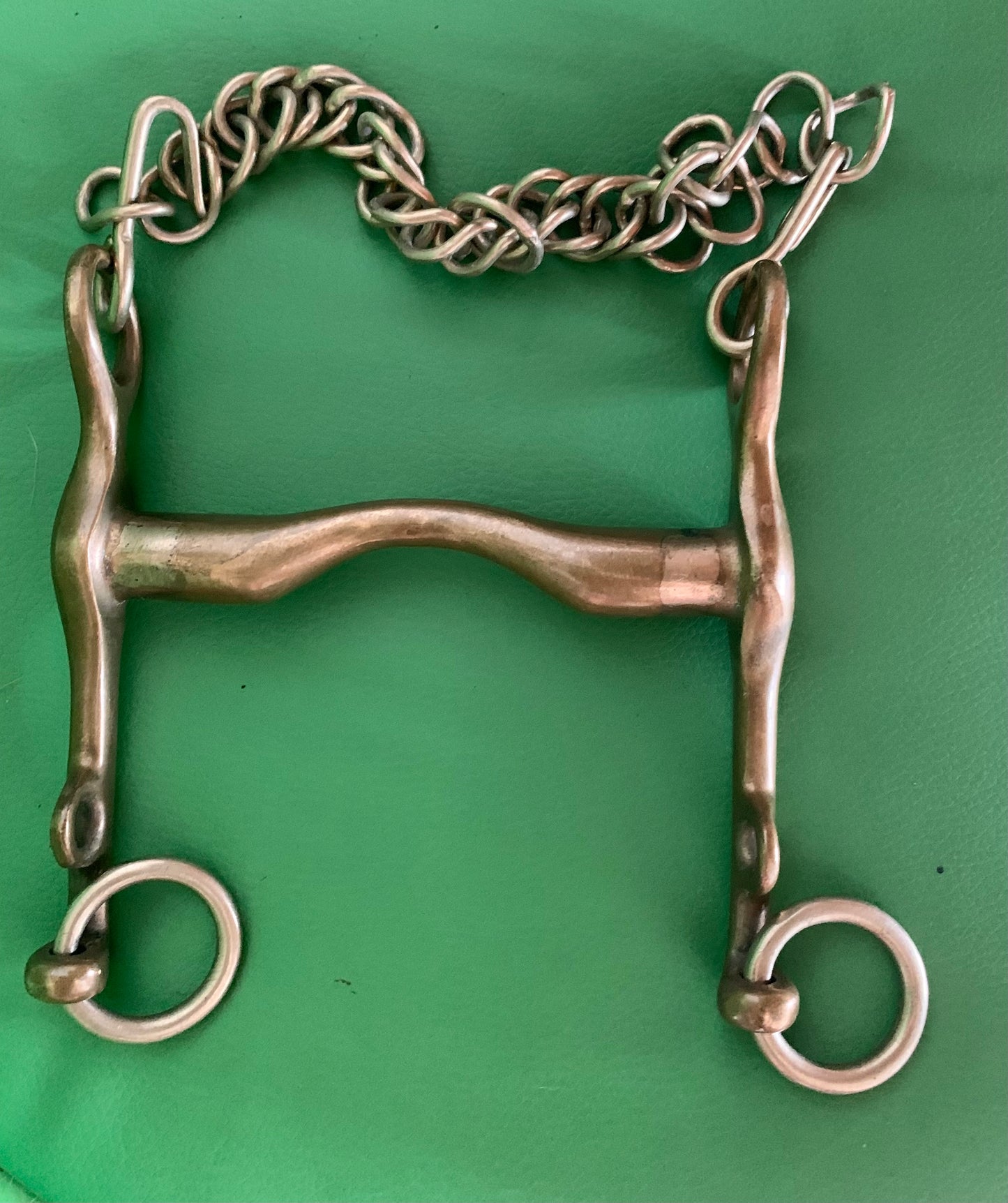 Gold/brass cottage craft 4.5” fixed cheek Weymouth