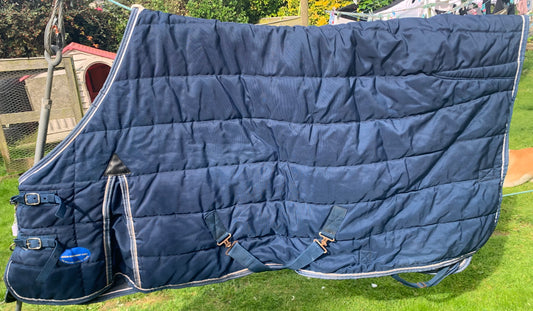 Washed 6ft Royston funnel range heavy weight stable rug