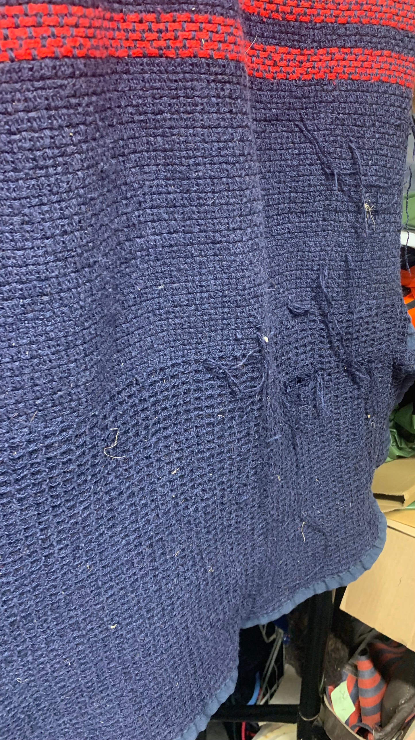 5’6” waffle rug