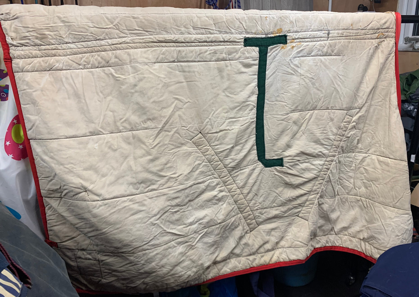 Professionally washed polywarm 5’9”stable  rug