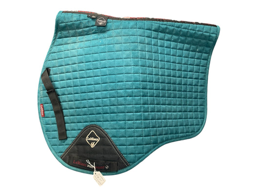 Large Le mieux GP saddle pad in suede teal
