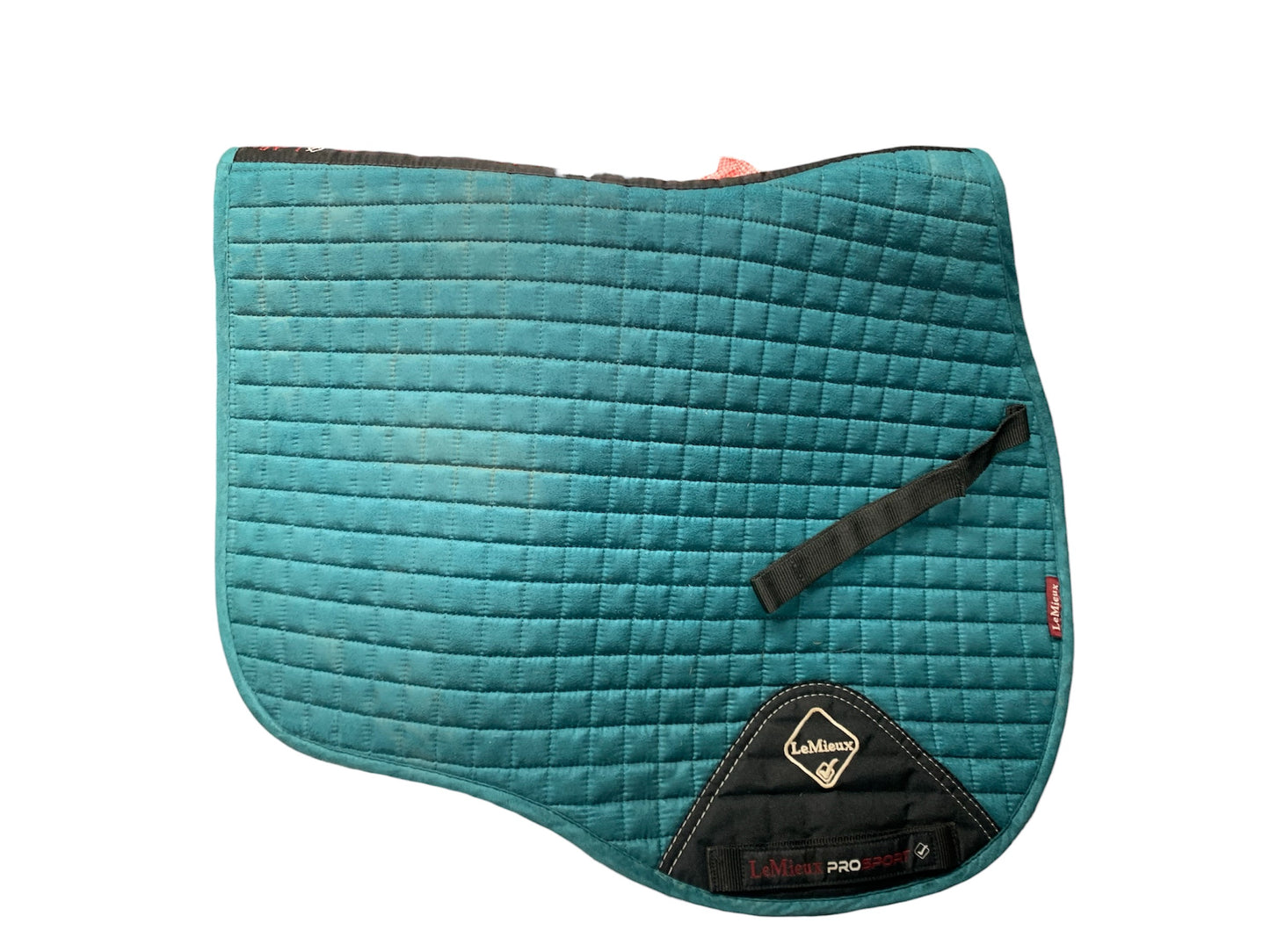 Large Le mieux GP saddle pad in suede teal