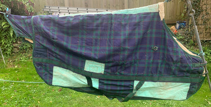 5’9 thick heavy weight Sherpa fleece lined world beater turnout rug ref2