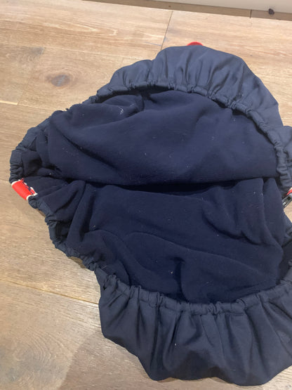 Thick fleece lined John Whitaker saddle carry bag