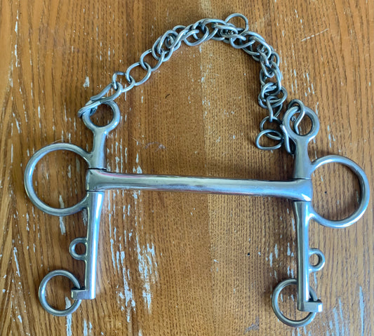 Mullen Mouth Stainless Steel Pelham 5.5”