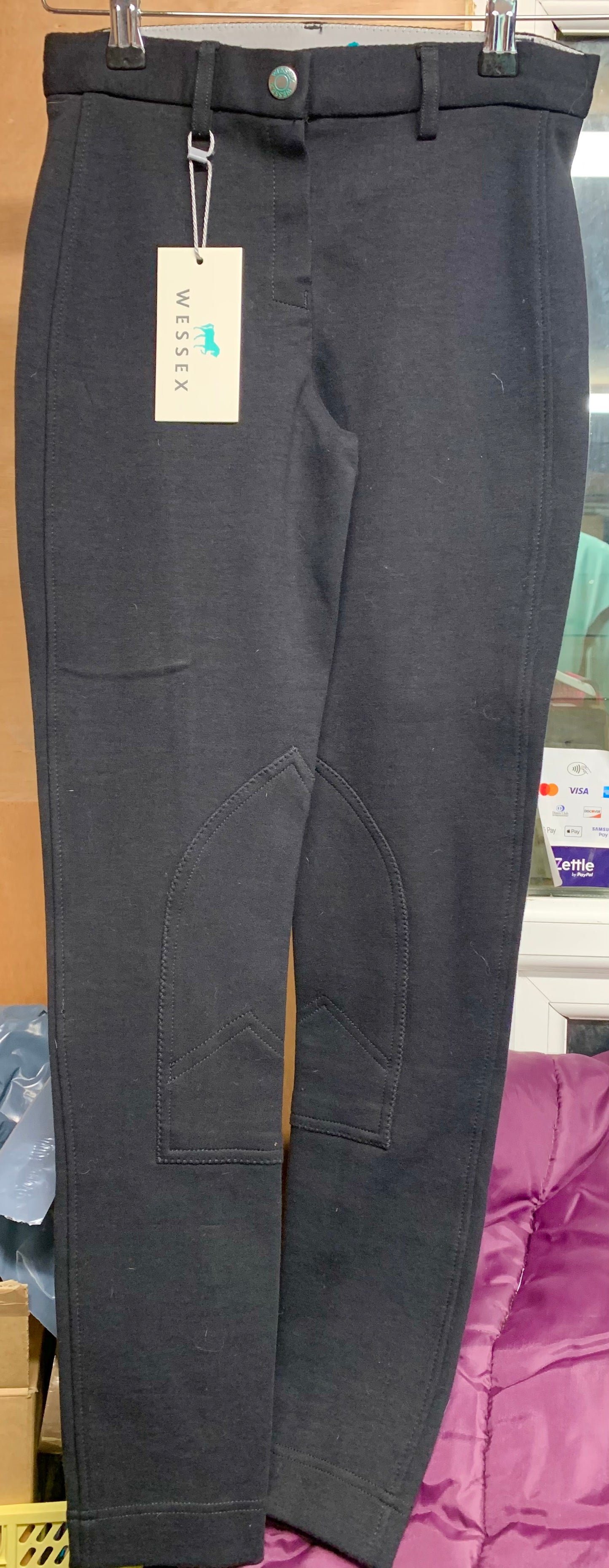 New with tag ladies Wessex navy jodhpurs size 24”