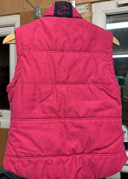 Warm padded fleece lined pink Rydale Gillet age 13 years/adult 8