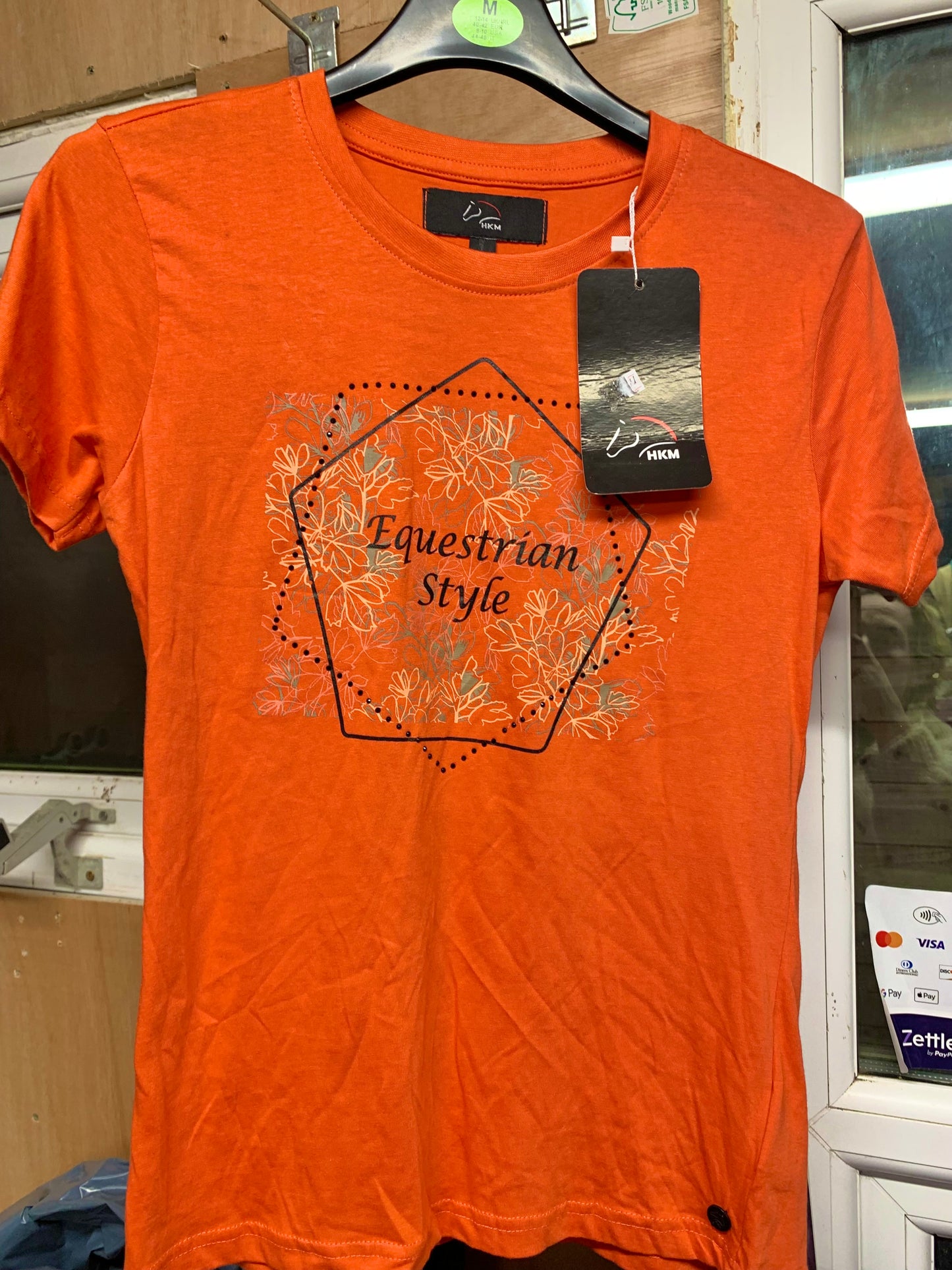 HKM equestrian style t-shirt new with tag
