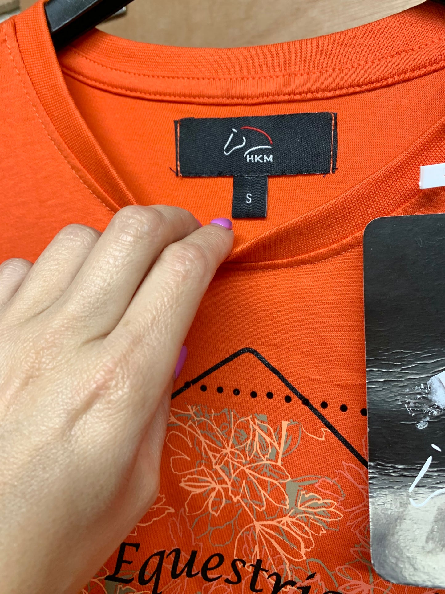 HKM equestrian style t-shirt new with tag