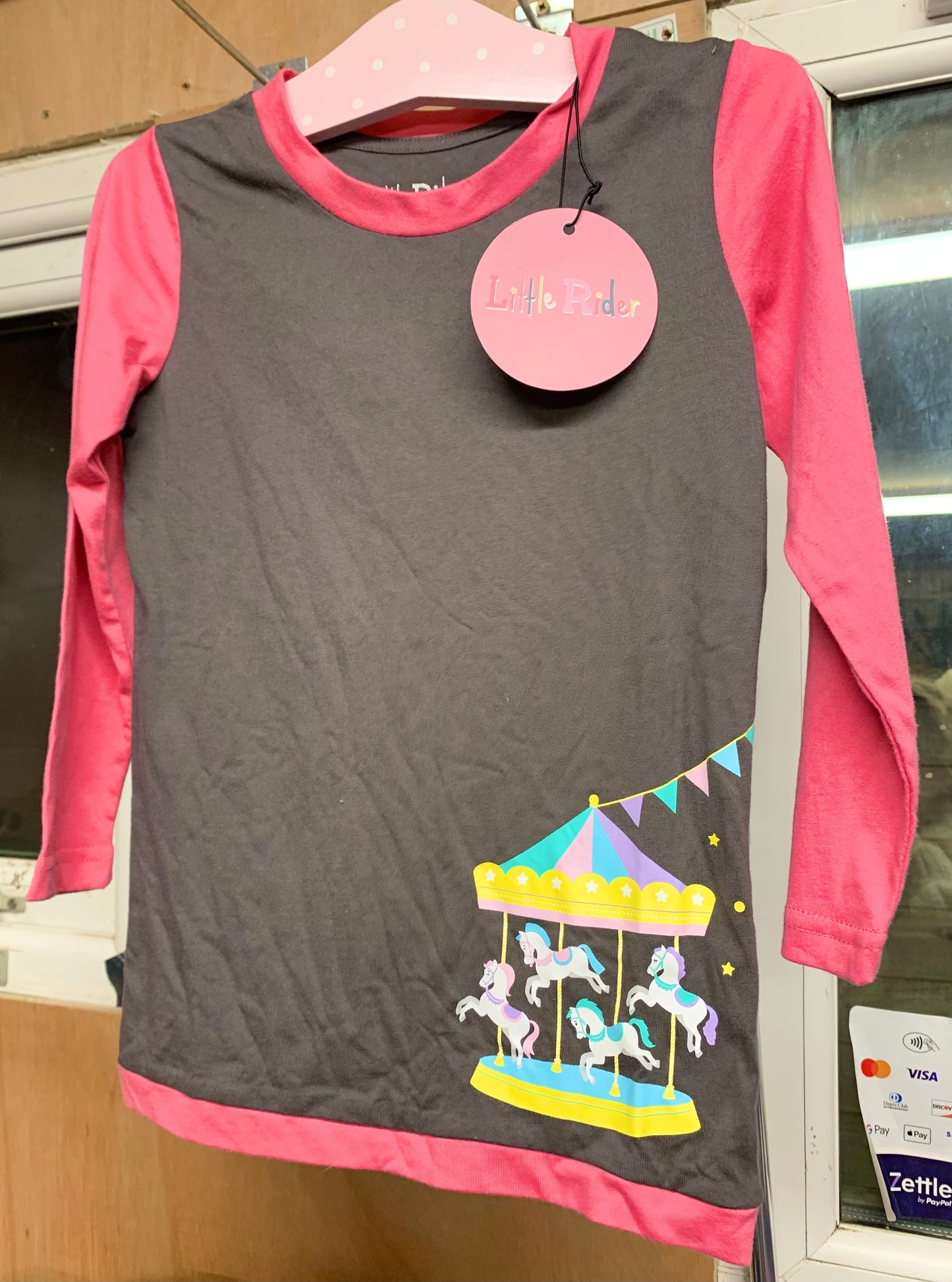 New with tag Little rider Merry Go Round Long Sleeve Children’s Top