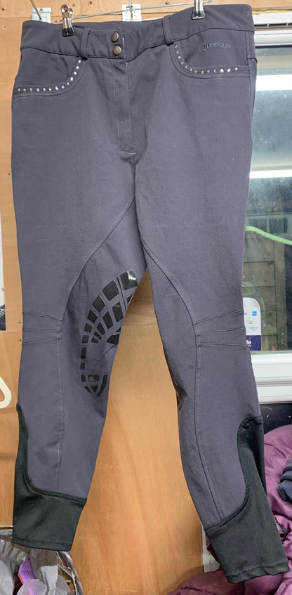 Just togs navy size 16 Glitz breeches