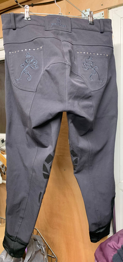 Just togs navy size 16 Glitz breeches
