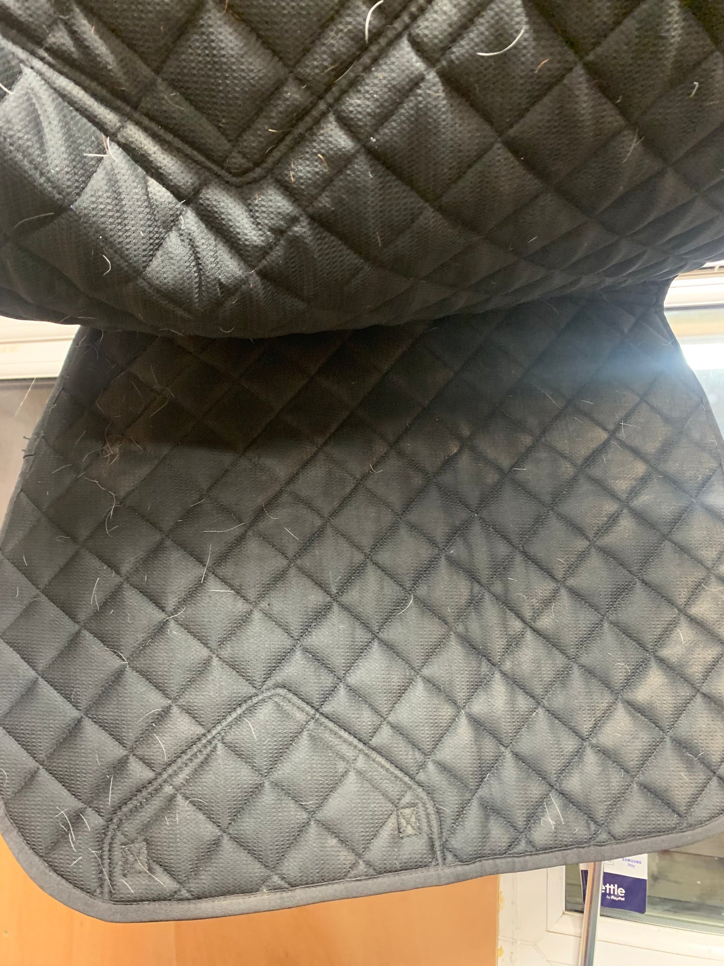 Shires Performance Sport XC Saddlecloth - Lime Peacock